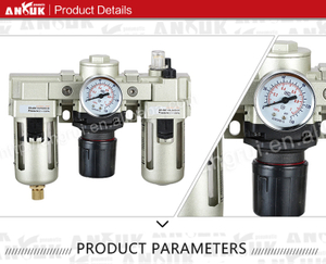 AC3000-03 SMC معيار نوع فلتر الهواء مكونات تعمل بالهواء المضغوط معالج مصدر الغاز 